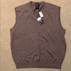 Tan JAB Sweater Vest